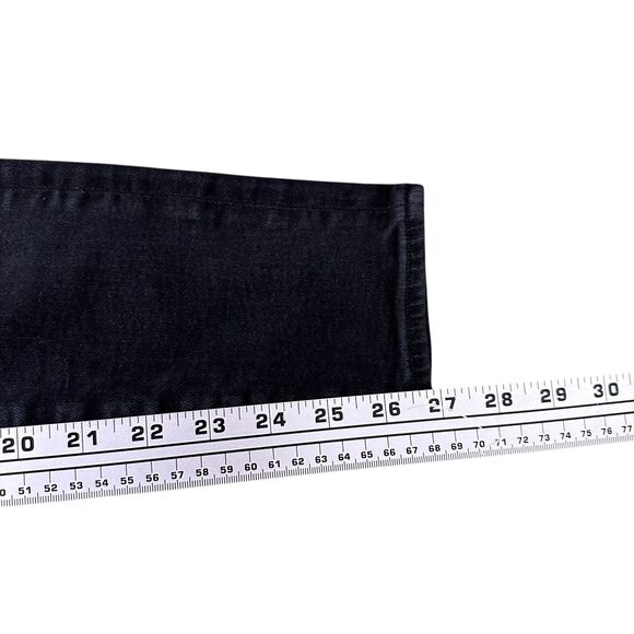 Agolde Sophie Ankle Jeans Women’s 27 Black Denim Cotton Skinny Leg Dark Wash - Picture 8 of 8